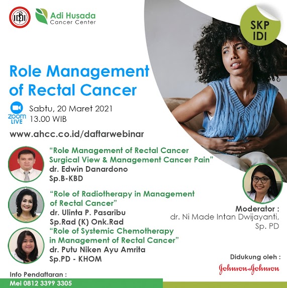 Poster Webinar Role Management Rectal Cancer